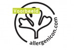 Allergeneniconen stickervel transparant selderij
